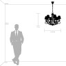 Люстра подвесная LIGHTSTAR Riccio 705064