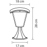 Светильник светодиодный уличный парковый LIGHTSTAR Lampione 375970